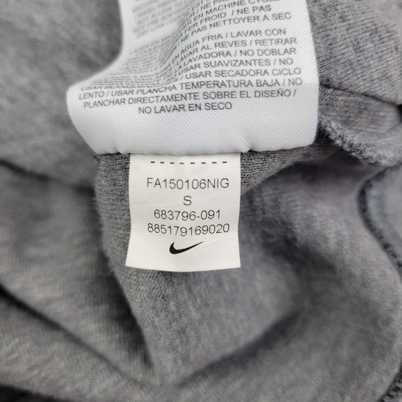 Nike Sweatshirt Womens Small Camouflage Print Pullover Thumb Holes 683796-091 - Picture 8 of 10